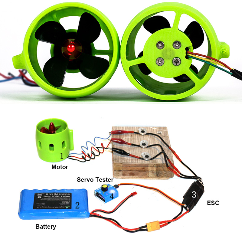 DC 12V-24V 20A Underwater Jet  - Rc Submarine Water ulasan dan harga
